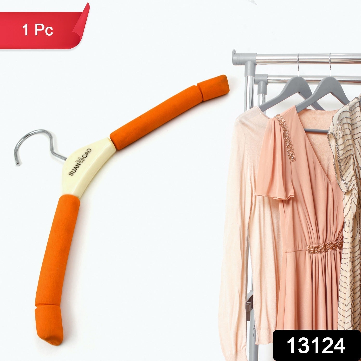 Solid Sponge Hanger Non-Slip Hanger Home No Trace Clothes Hanging Pants Clip Clothing Store Hangers, Clothes Hanger for Closet Wedding Dress Women, Men, Children Clothing (1 Pc / Mix Color) Solid Sponge Hanger Non-Slip Hanger Home No Trace Clothes Hanging Pants Clip Clothing Store Hangers, Clothes Hanger for Closet Wedding Dress Women, Men, Children Clothing (1 Pc / Mix Color)